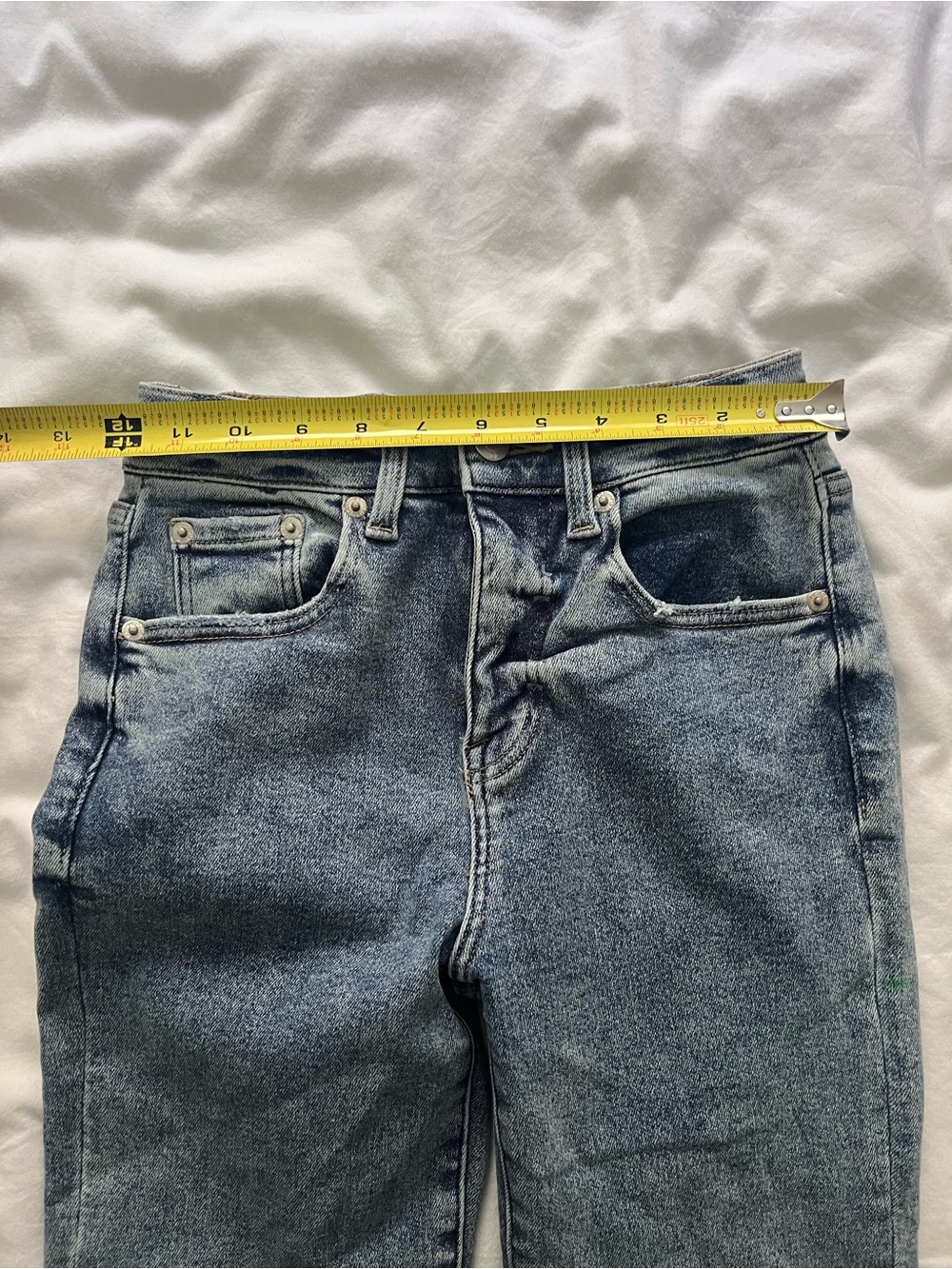 Pistola Light Wash Bootcut Jean Mid Rise Size 24 - Picture 10 of 12